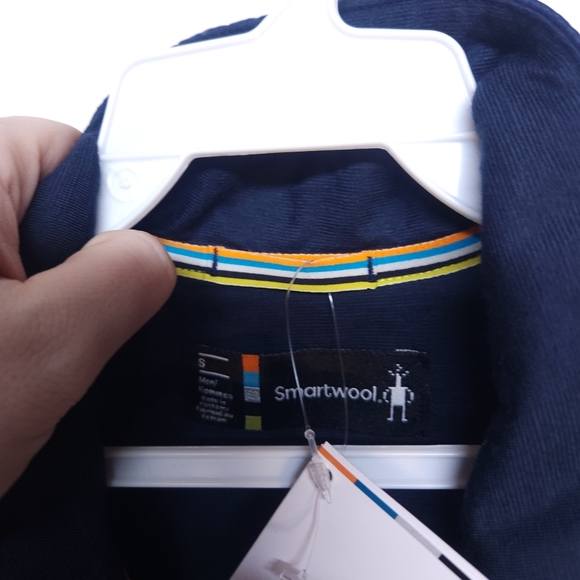 Smartwool Smartloft Vest Navy - Picture 5 of 9